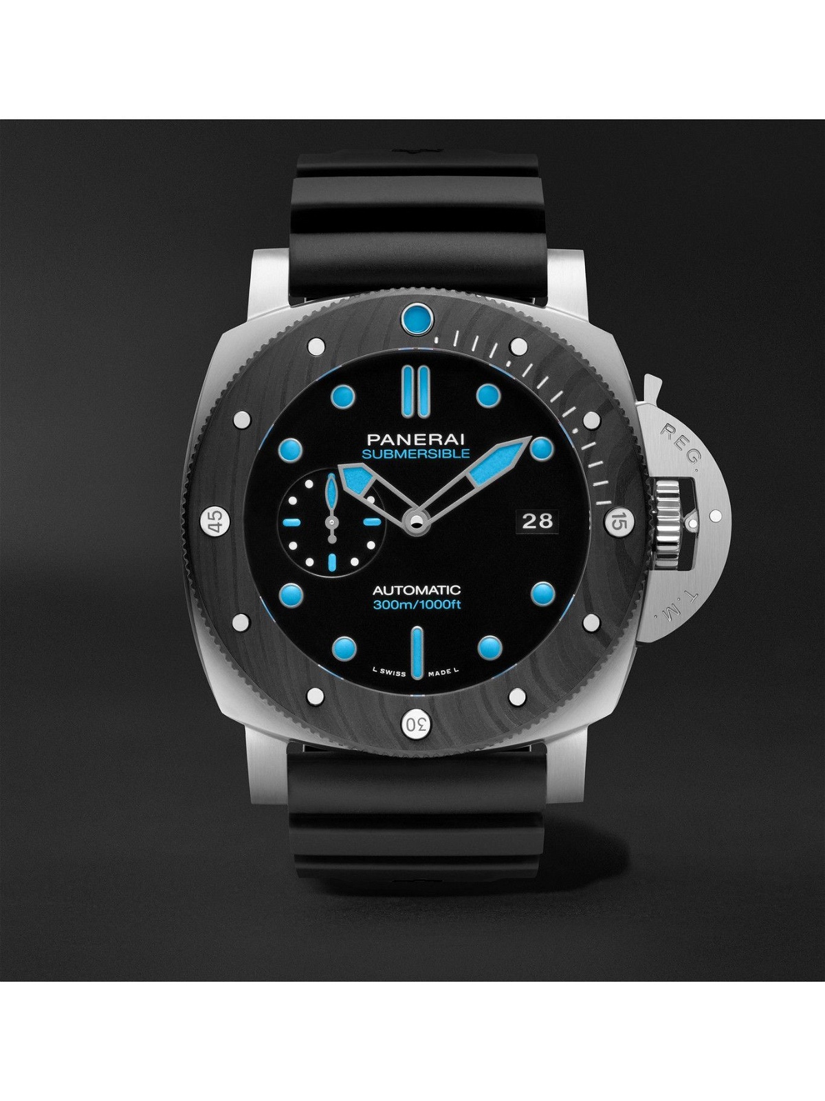 Photo: PANERAI - Submersible Automatic 47mm BMG-TECH and Rubber Watch