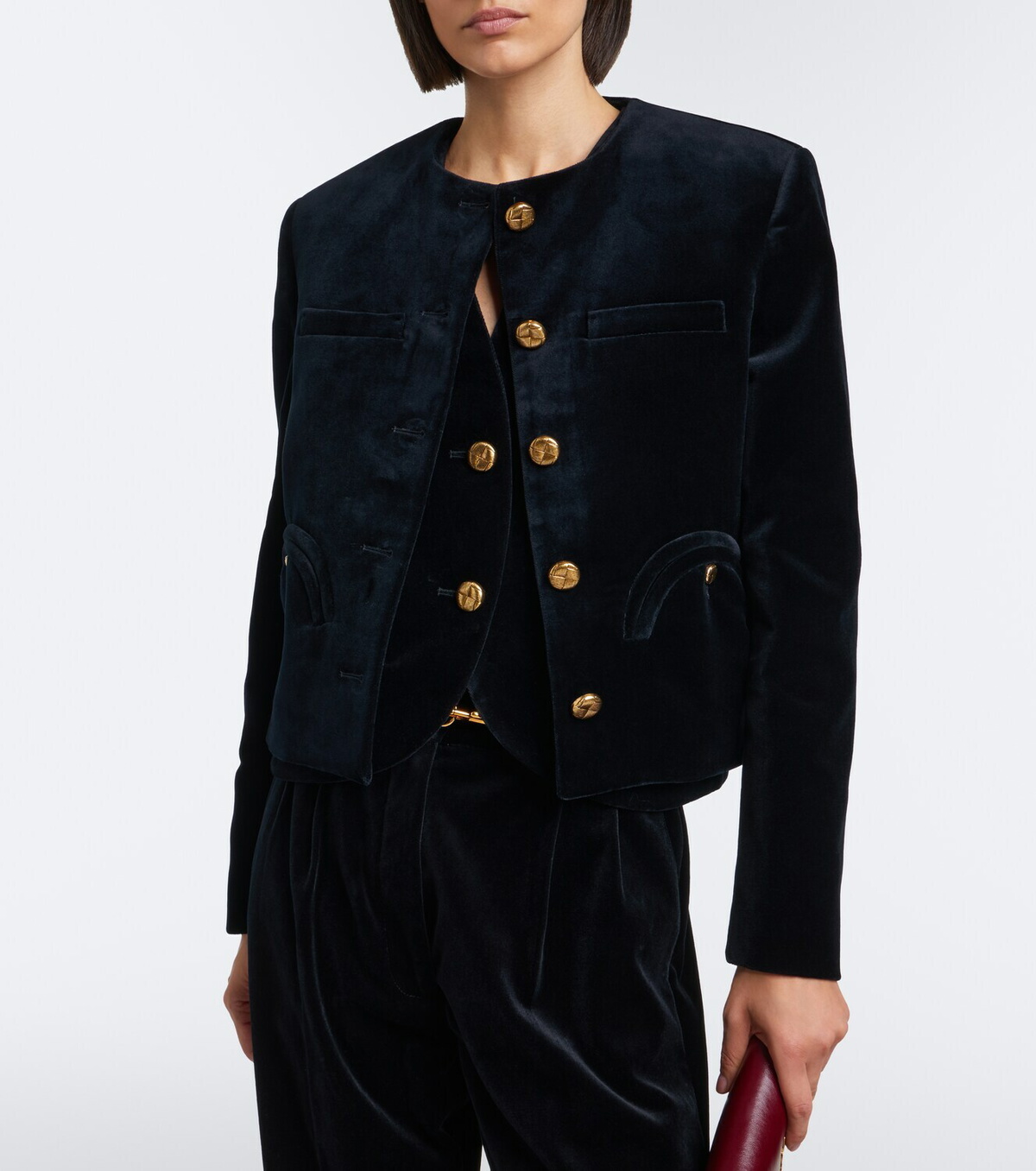 Blazé Milano Shamo cotton velvet jacket