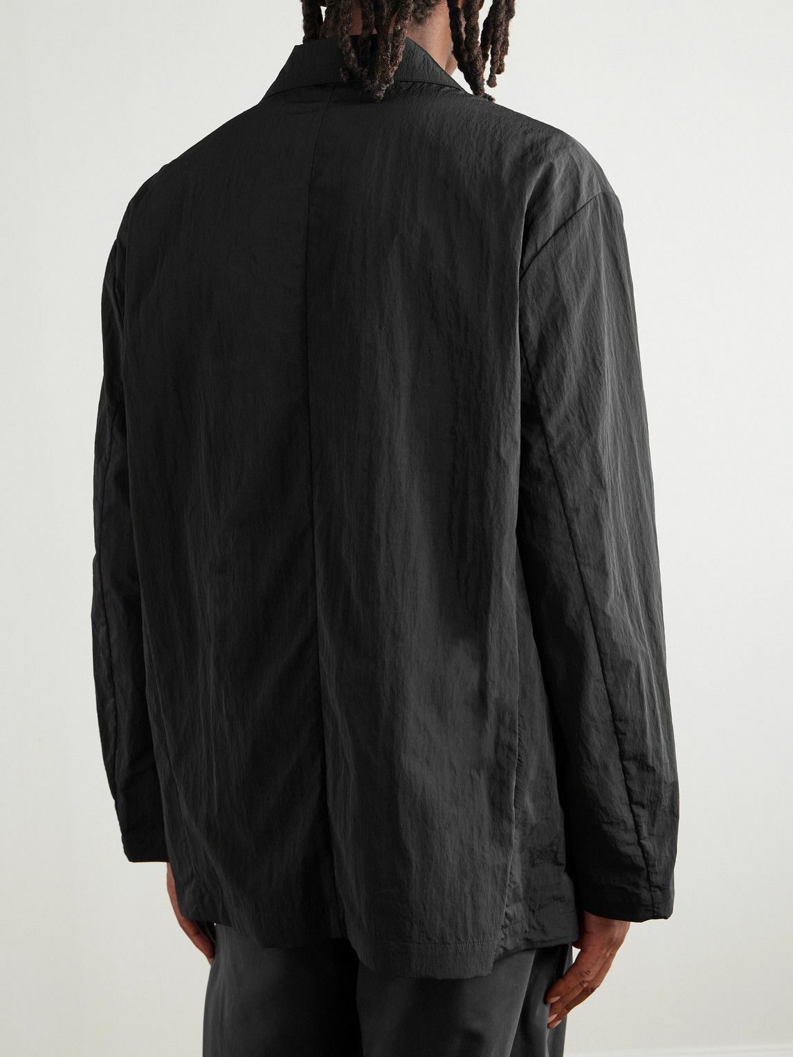 ssstein - Oversized Nylon Blazer - Black