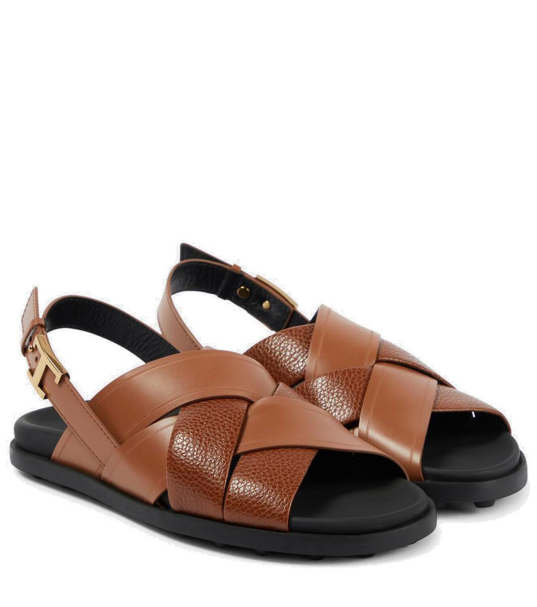 Tod's Woven leather sandals Tod's