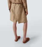 Loro Piana Reinga linen Bermuda shorts