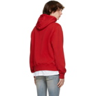 AMIRI Red Core Logo Hoodie