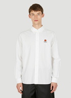 Boke Flower Crest Shirt in White