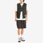 and wander Men's Tough Aramid Vest in Charcoal