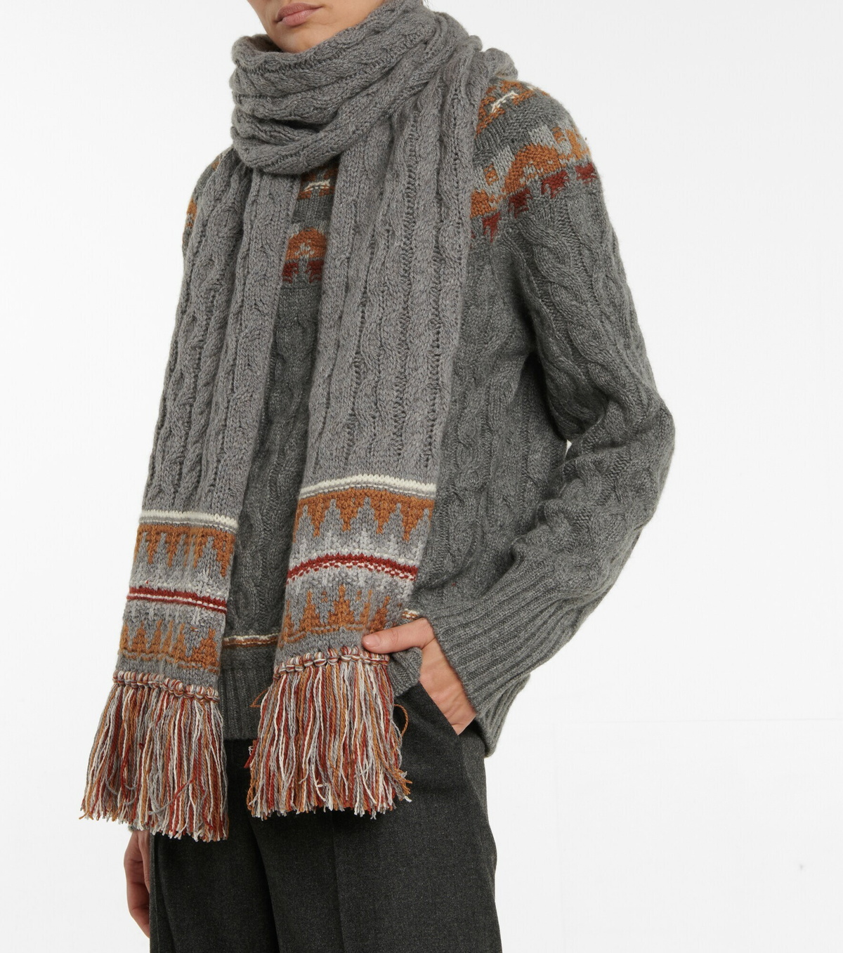 Loro Piana - Achillea cashmere scarf