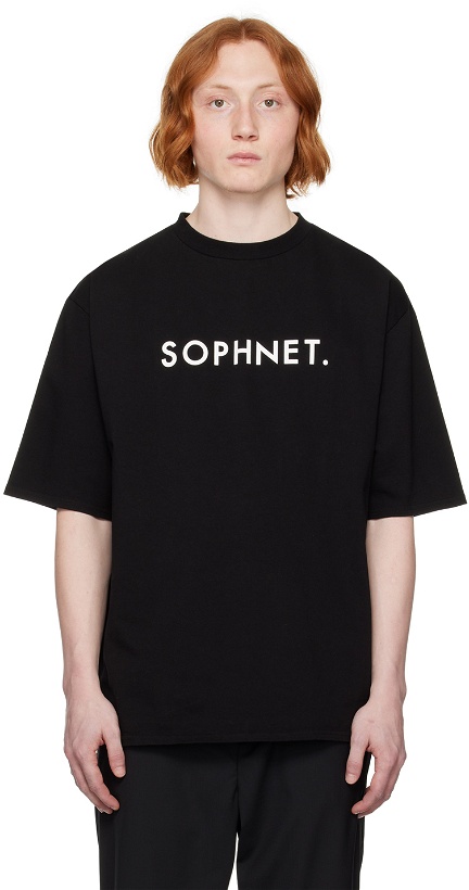 Photo: SOPHNET. Black Baggy T-Shirt