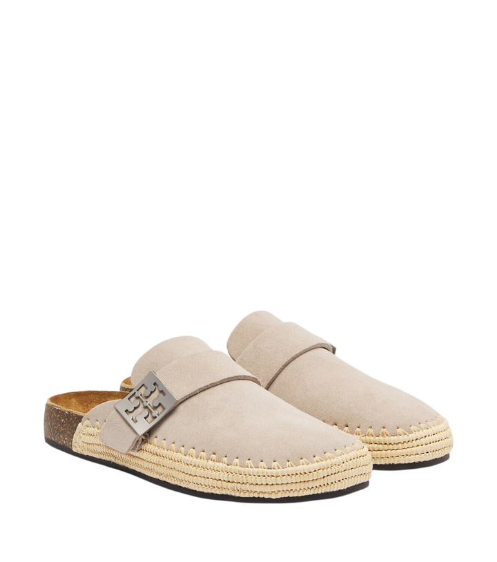 Photo: Tory Burch Mellow woven suede clogs