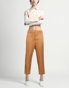 Alessia Santi Womens Pants Camel