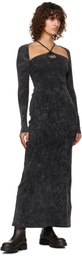 Diesel Black D-Marinel Maxi Dress