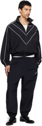 WILLY CHAVARRIA Black Bad Boy Track Pants