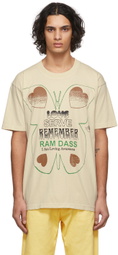 Online Ceramics Beige RAM DASS Edition Butterfly Servant T-Shirt