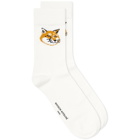 Maison Kitsuné Fox Head Sock