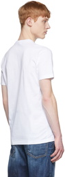 Dsquared2 White Cotton T-Shirt