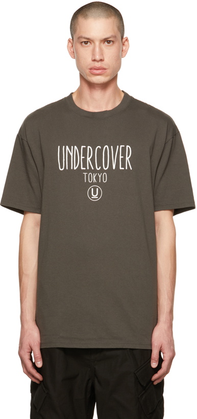 Photo: Undercover Gray Print T-Shirt