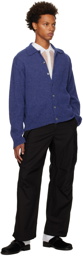 Our Legacy Blue Evening Polo Cardigan