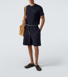 Loewe Logo embroidered cotton T-shirt