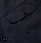 DUNHILL - Cotton-Twill Overshirt - Blue