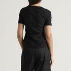 Y-3 Women's Patchwork Cut T-Shirt in Black