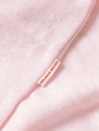 Orlebar Brown - Sebastian Slim-Fit Linen-Jersey Polo Shirt - Pink