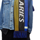 Aries Men's Credit Card Scarf in Black 