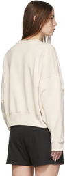 adidas Originals Beige Adicolor Essentials Fleece Sweatshirt