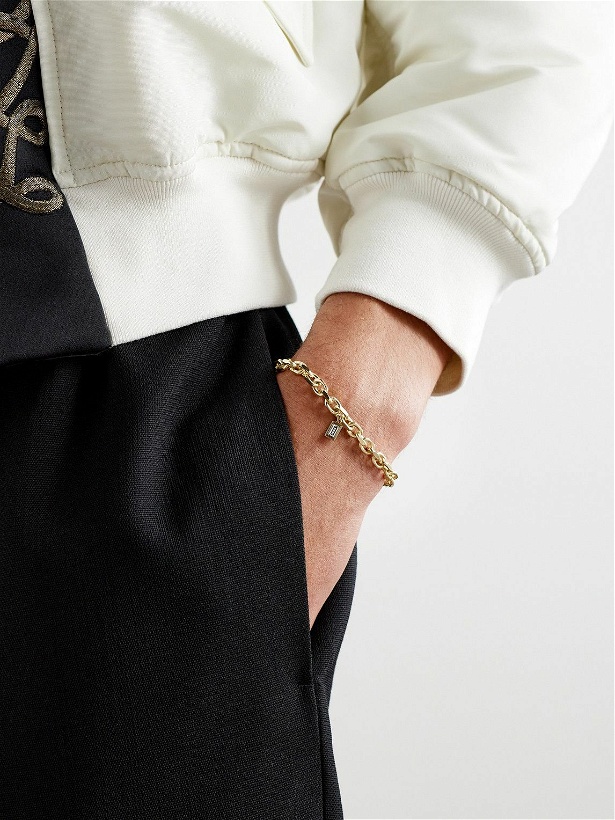 Photo: Sydney Evan - Gold Diamond Chain Bracelet