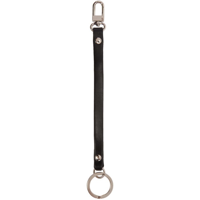 Lemaire Black Long Strap Key Chain
