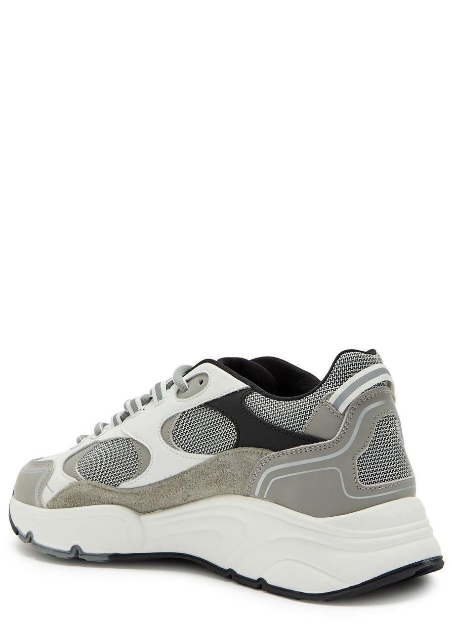 Cleens Pulse Runner Panelled Mesh Sneakers White