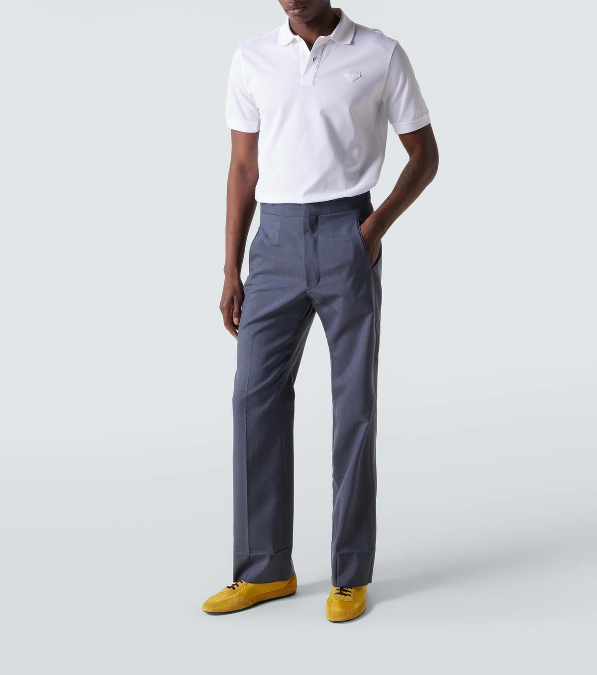 Prada Cotton piqué polo shirt