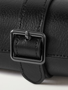 WOLF - British Racing Pebble-Grain Leather Watch Roll