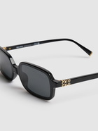 MIU MIU Square Acetate Sunglasses