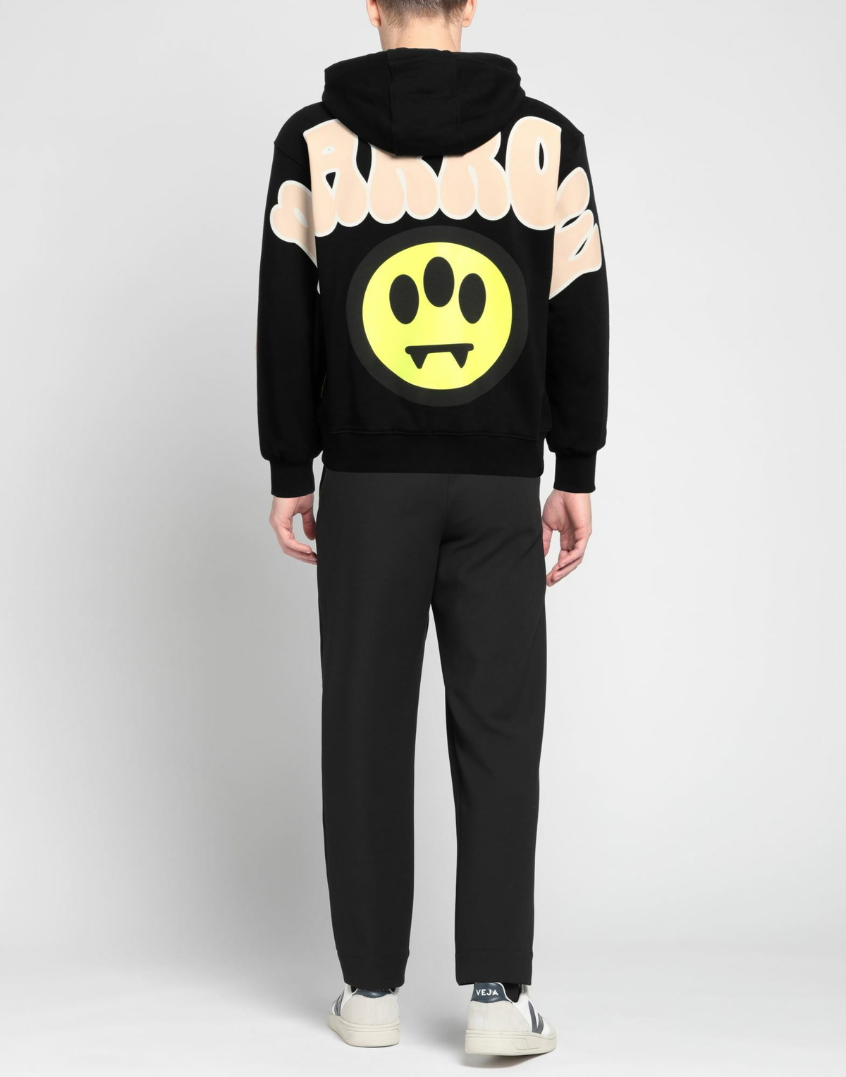 Barrow Mens Sweatshirt in Black