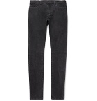 Berluti - Slim-Fit Washed-Denim Jeans - Men - Black