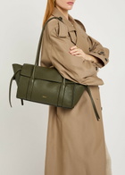 Mulberry Small Soft Bayswater Grained Leather Shoulder bag - Green - One Size