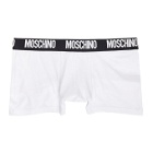 Moschino White Logo Boxers