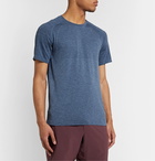 Lululemon - Metal Vent Tech 2.0 Mélange Stretch-Jersey T-Shirt - Blue