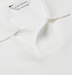 Club Monaco - Johnny Stretch Cotton-Piqué Polo Shirt - White
