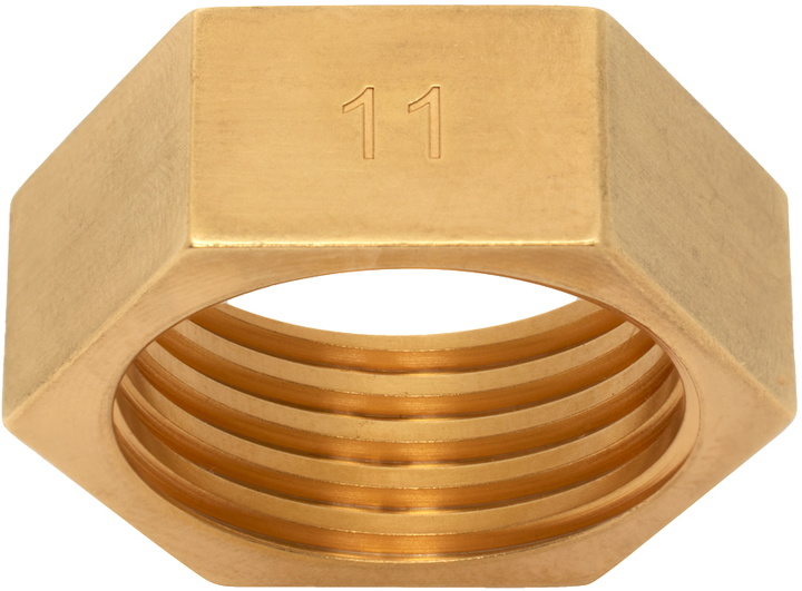 Photo: Maison Margiela Gold Band Ring