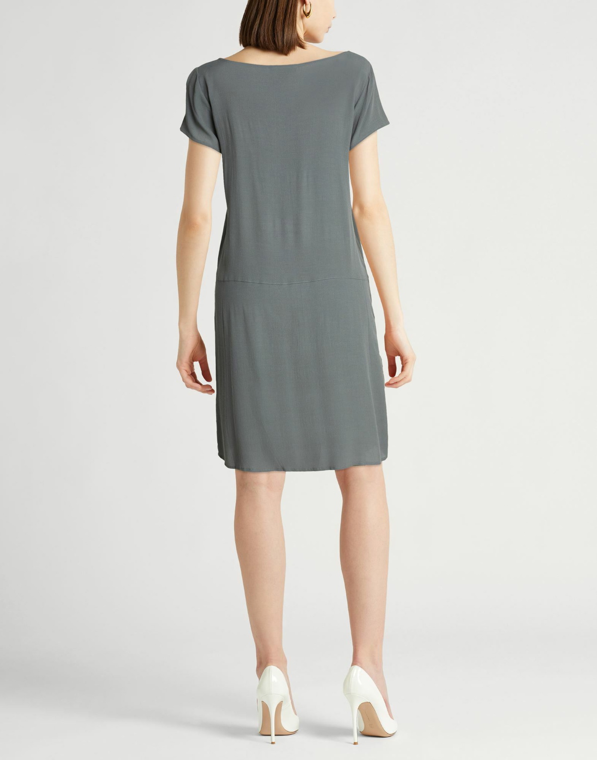 Crossley Womens Midi dress in Grey