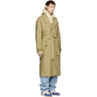 ADER error Beige Cinder Trench Coat