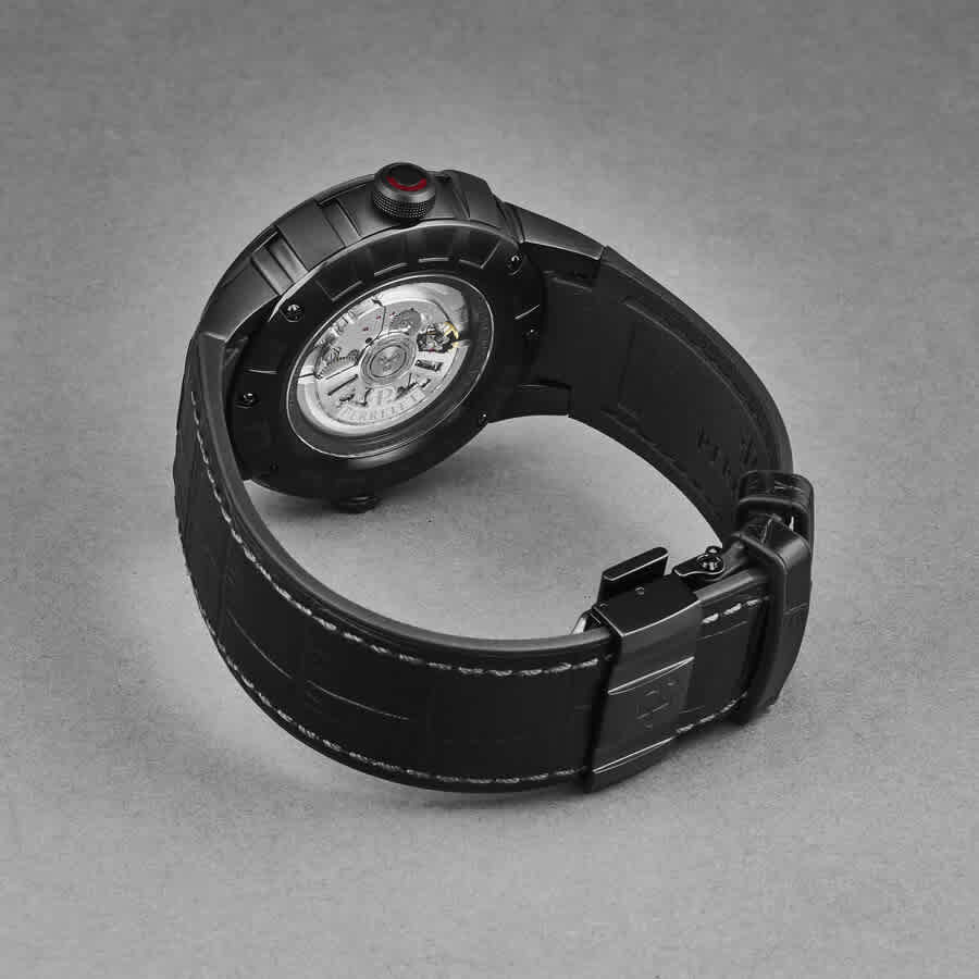 Perrelet Turbine Pilot Automatic Black Dial Mens Watch A1095/4