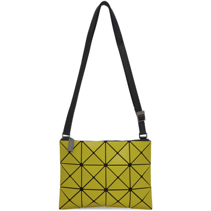 Photo: Bao Bao Issey Miyake Yellow Small Matte Lucent Crossbody Bag