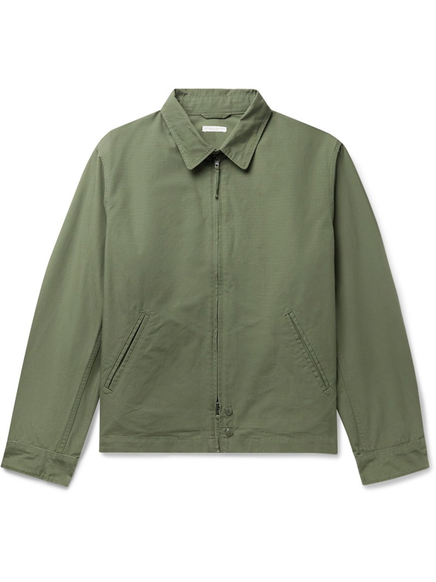 Photo: ENGINEERED GARMENTS - Claigton Cotton-Ripstop Jacket - Green