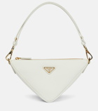 Prada Triangle leather shoulder bag