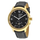 Mondaine Helvetica No 1 Bold Smart Black Dial Black Leather Mens Watch MH1B2S20LB