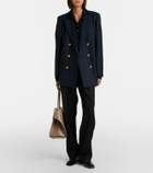 Blazé Milano Fox wool straight pants