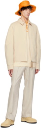 Jacquemus Beige Les Classiques 'Le blouson Linu' Jacket