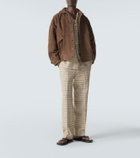Auralee Suede blouson jacket