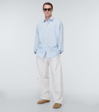 The Frankie Shop Gus cotton poplin shirt