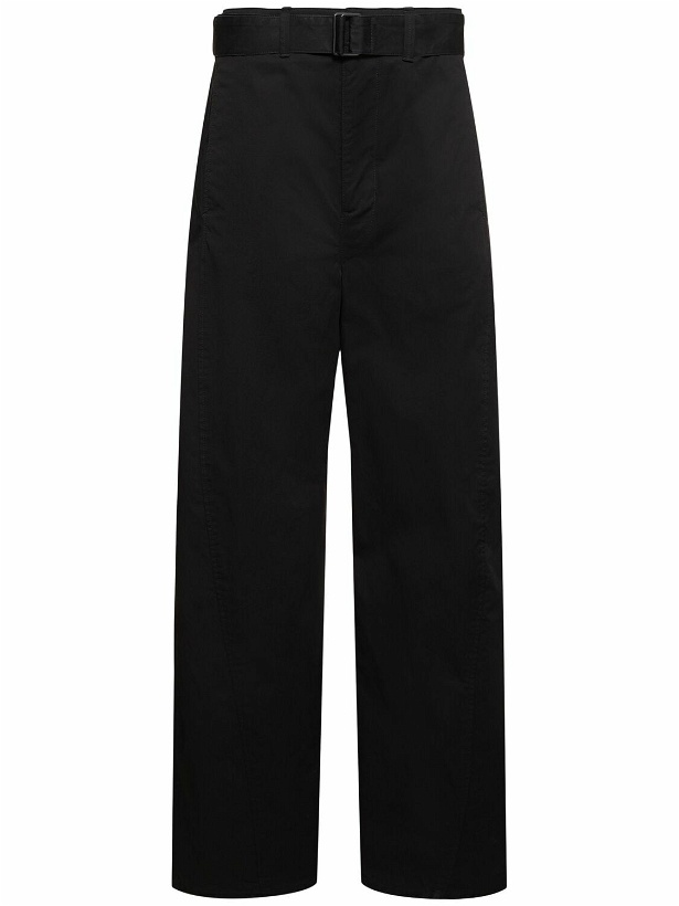 Photo: LEMAIRE Belted Cotton Twisted Pants